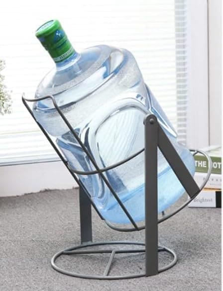 Galon Dispenser Bracket, 360 Degree Inverted Water Stand, Portable Stainless Steel Water Jug Stand, Water Bottle Stand Rack, Kitchen Water Galloon Cage Galon Dispenser Bracket, 360 Degree Inverted Water Stand, Portable Stainless Steel Water Jug Stand, Water Bottle Stand Rack, Kitchen Water Galloon Cage